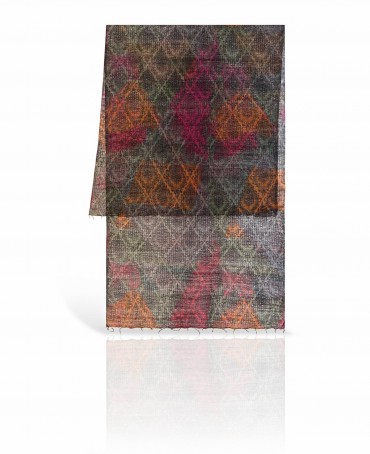 Палантин Женский SW-PATCH.ETHNIK/GREENISH